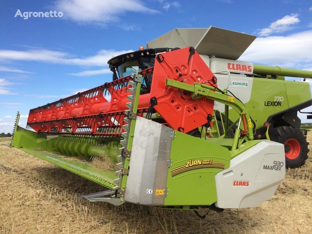 cortador de colza Zürn Ripakovyi stil / rapsovyi stol Claas Maxflex novo