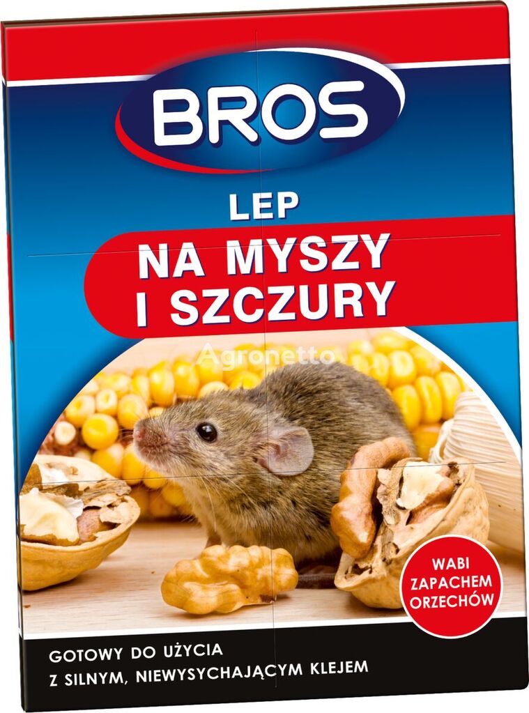 inseticida Bros Lep Na Myszy I Szczury novo