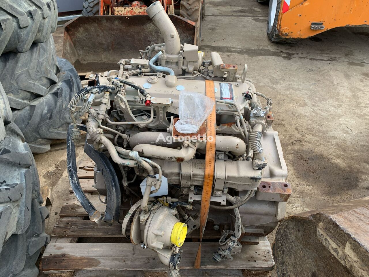 motor John Deere 4045HRT90 ENGINE para trator de rodas
