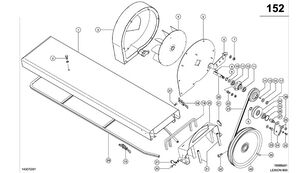 OBUDOWA   Kanał wciągający; dmuchawa odsysająca 0007975084 para ceifeira-debulhadora Claas Lexion 600