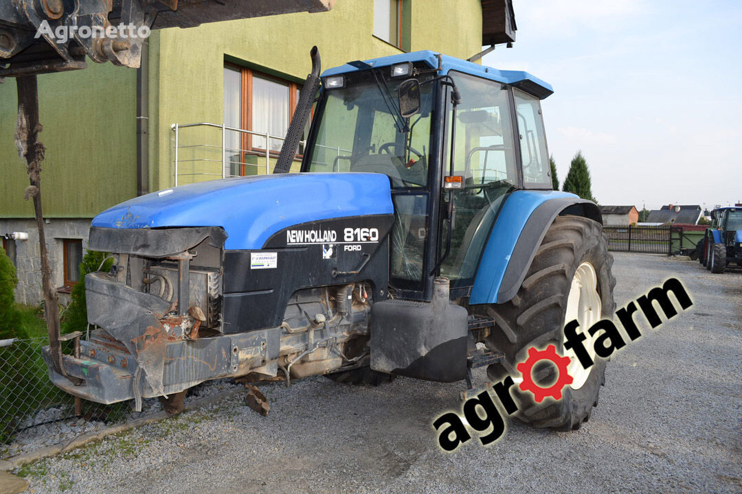 peças sobressalentes New Holland 8160 8260 8360 8560  parts, ersatzteile, części, transmission, engine, axle, skrzynia, silnik, most, getriebe, motor, final drive, gearbox. para trator de rodas New Holland 8160 8260 8360 8560