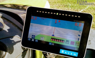 sistema de navegação Raven CR7+RS1 para trator de rodas