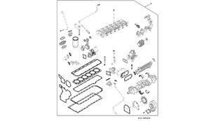 DZ10599 John Deere 8345R – Kit de revisão do motor